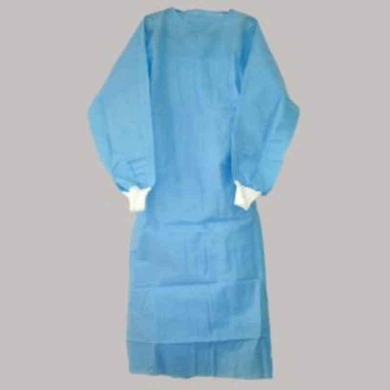 Халат на зав'язках нестерильний захисний рукав на манжеті матеріал СМС щ 35 гр2м